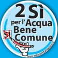 "vota sì al referendum per l'acqua"