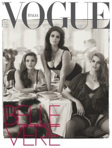 "Vogue copertina dedicata alle curvy"
