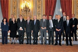 "Il nuovo governo monti al femminile"