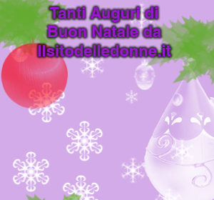 "auguri alle donne di buon Natale"