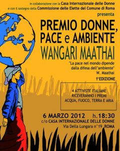 "Premio alle donne per l'ambiente"