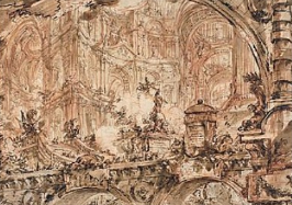 "Magnifico interno di un palazzo" di Giambattista Piranesi