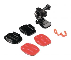 Helmet Mount Kit for Action Camera Extra  Sticker Set 